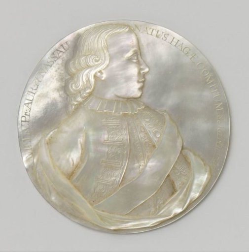 Portrait Medallion of Prince William V of Orange-Nassau (1748-1806)