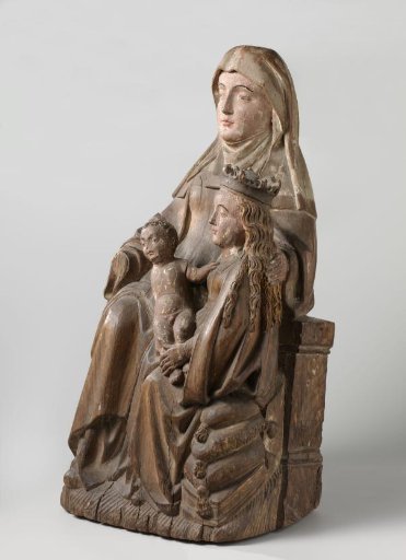 The Virgin and Child with St Anne