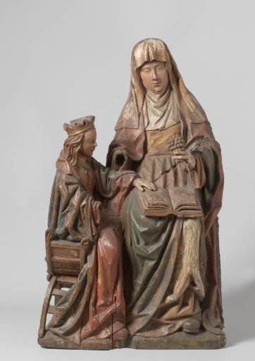 The Virgin and Child with St Anne