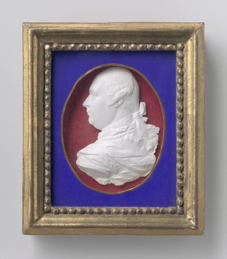 Portrait Medallion of Prince Friedrich Wilhelm, the Later King Friedrich Wilhelm II of Prussia (1744-1797)