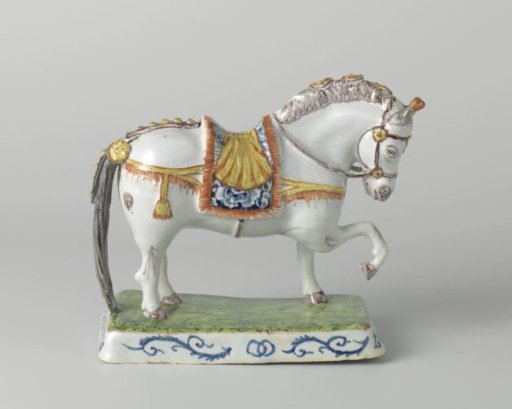 Horse of faience