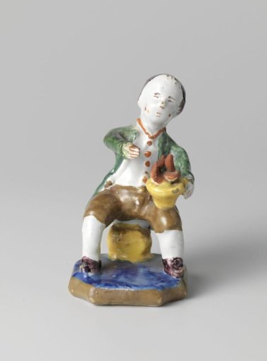 Man with a faience brazier