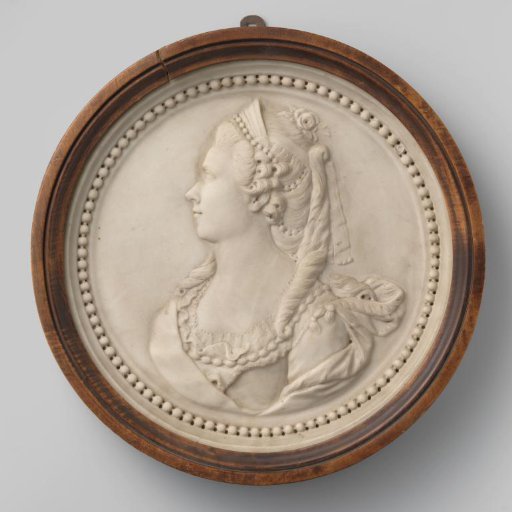 Portrait Medallion of Princess Frederika Sophia Wilhelmina of Prussia (1751-1820)