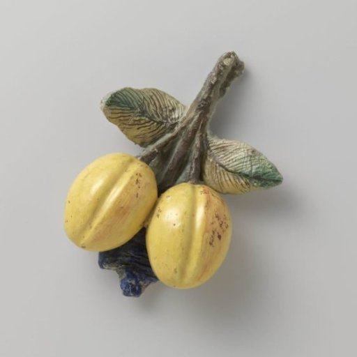Decorative object in the shape of a bunch of plums