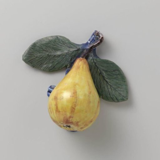 Decorative object in the shape of a pear