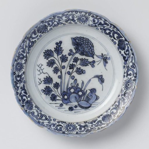 Small Faience Plate