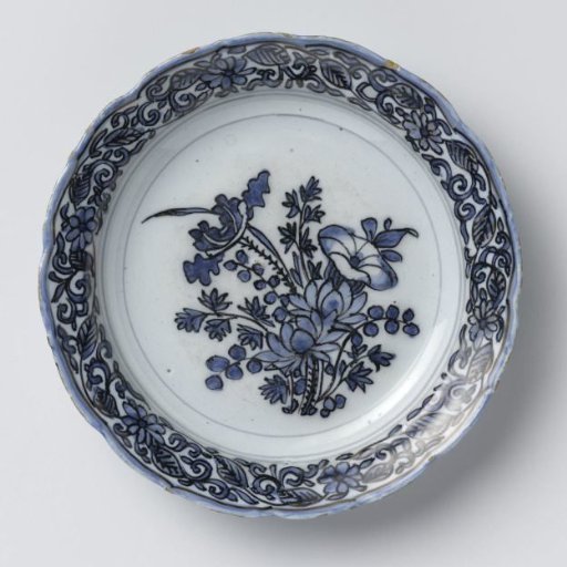 Faience dish