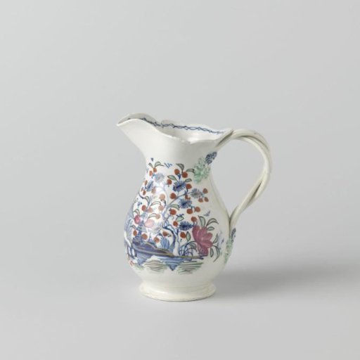 Milk Can of Hard-Baked Earthenware; Leeds Creamware