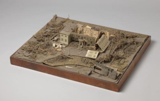 A model of the house De Pauw near The Hague