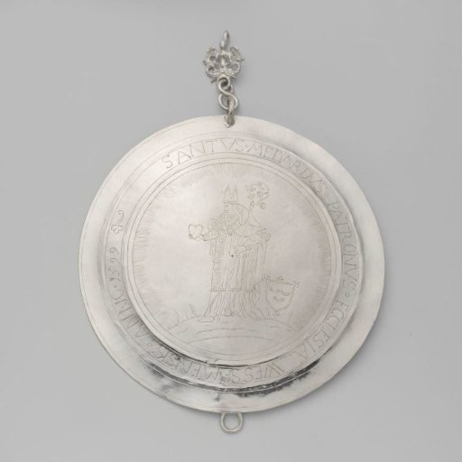 Guild plate of Wessem, 1599
