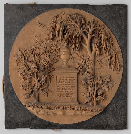 Allegorical representations on the death of Johann Kaspar Lavater