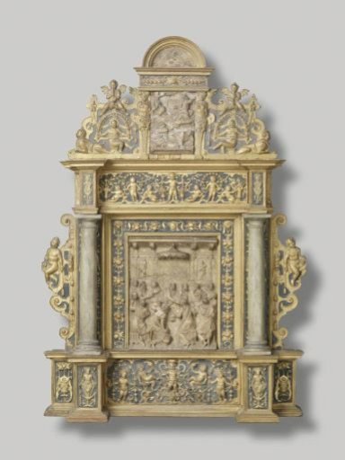 Domestic altar with the Last Supper