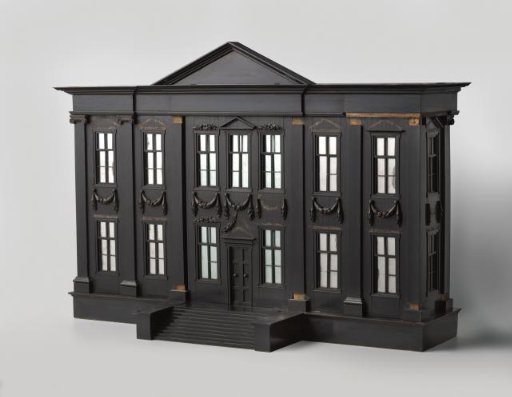 Medal case in the shape of the Mauritshuis