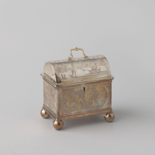 Silver knot box