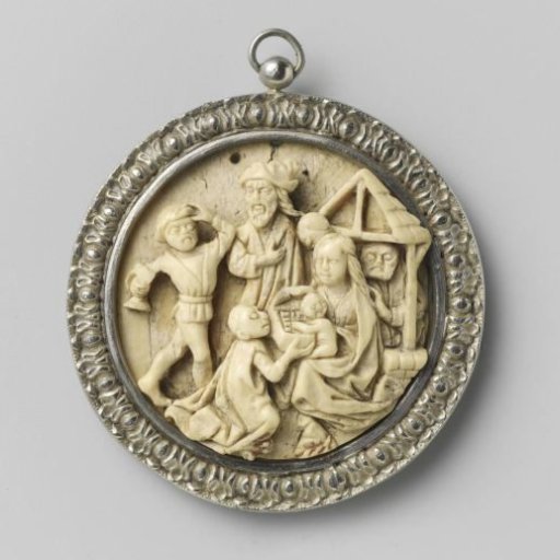 Medallion with the Adoration of the Magi