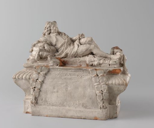 Bozzetto for a Funerary Monument, Probably for Lieutenant-General Count Reinhard Vincent von Hompesch (c. 1660-1733)