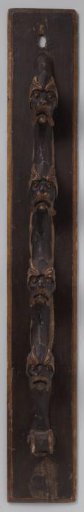 Armor Stand in Two Parts, Decorated with Animal Heads