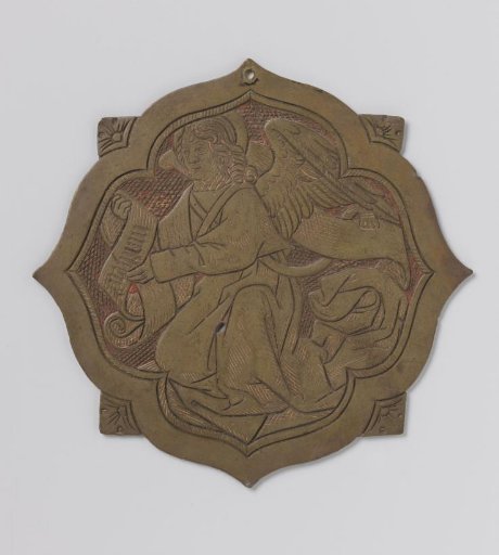 Corner Plates of the Tombstone of Gijsbert Willemsz Raet, with the Four Evangelists