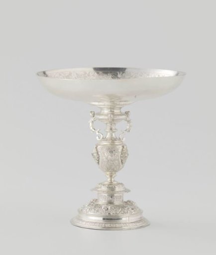 Drinking bowl, with the captivity of Willem Courten