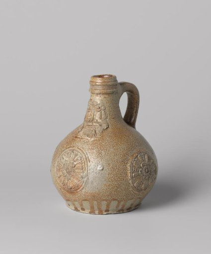 Jug (Bartmann jug) with a roundel in a medallion