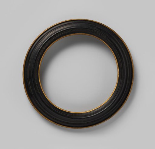 Frame, belonging to a dish with a landscape (by Frytom)