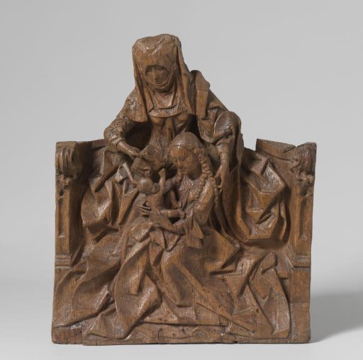 The Virgin and Child with St Anne