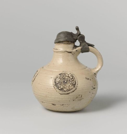 Jug with three rosettes