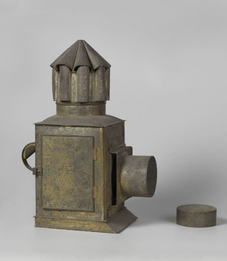 Magic lantern, black lacquered