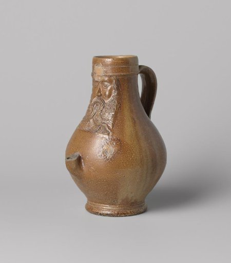 Jug (Bartmann jug) with a roundel in a medallion