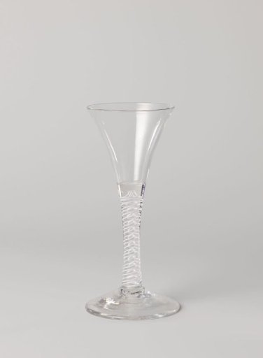 Sling glass with a trumpet-shaped bowl