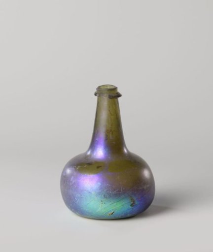 Bottle with a globular body