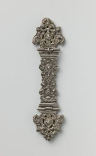 Silver book clasp