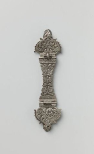 Silver book clasp