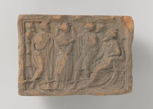 Chimneypiece with a representation of Susanna seized by the elders