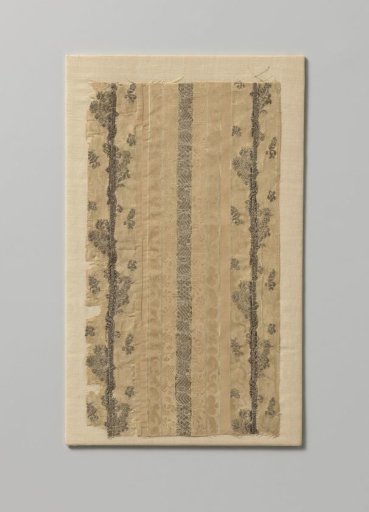 Fragment complex silk textile