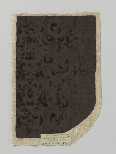 Fragment relief velvet