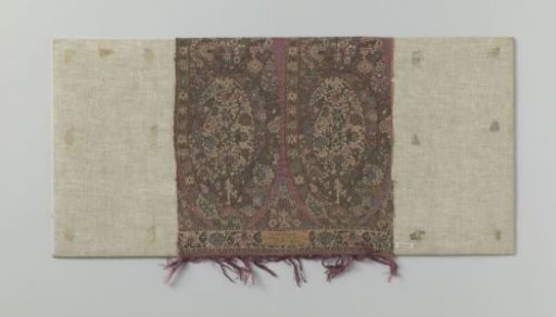 Fragment of a cashmere shawl