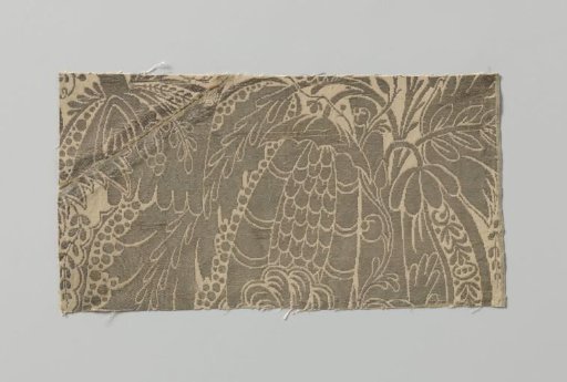 Fragment of Bleached Pink Silk