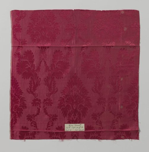 Fragment of Red Silk