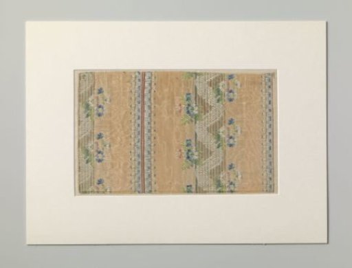 Fragment of a multicolored Mexican textile