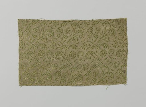 Fragment of silk fabric