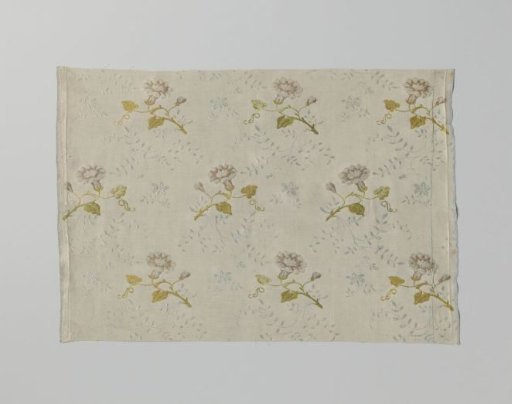 Fragment of brocaded silk