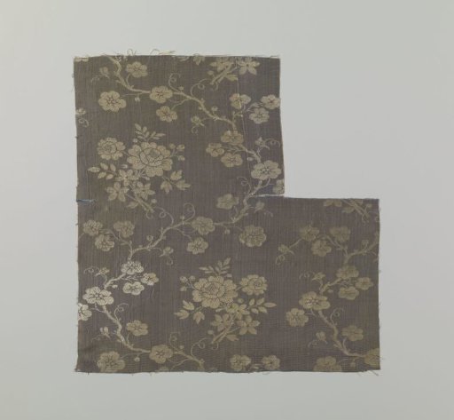 Fragment of silk fabric