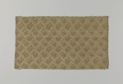 Fragment of Multicolored Silk Weave