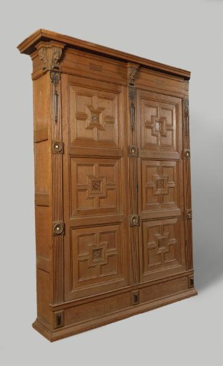 Part of wall paneling from 1617