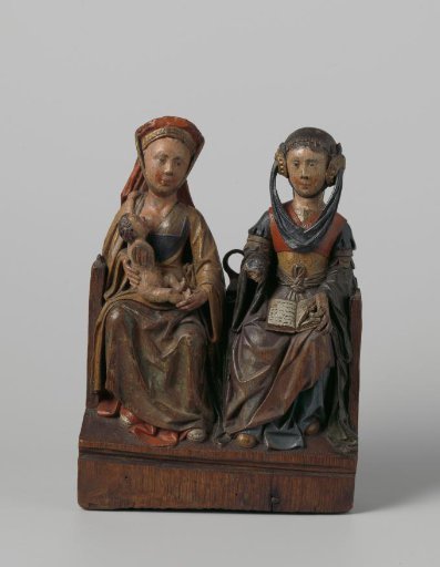 The Virgin and Child with St Anne