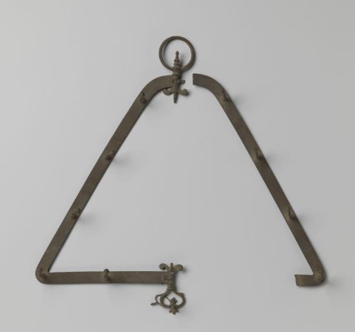 Hook for a fire set