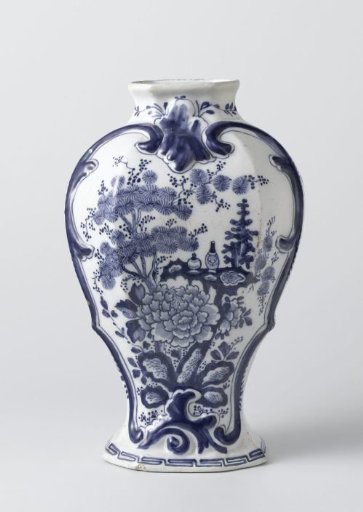 Two Goblets and a Vase, Parts of a Cabinet Set