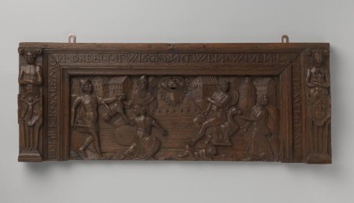 Fragment of a chest, the so-called front panel