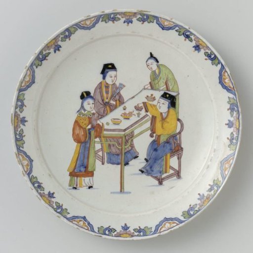 Faience Plate